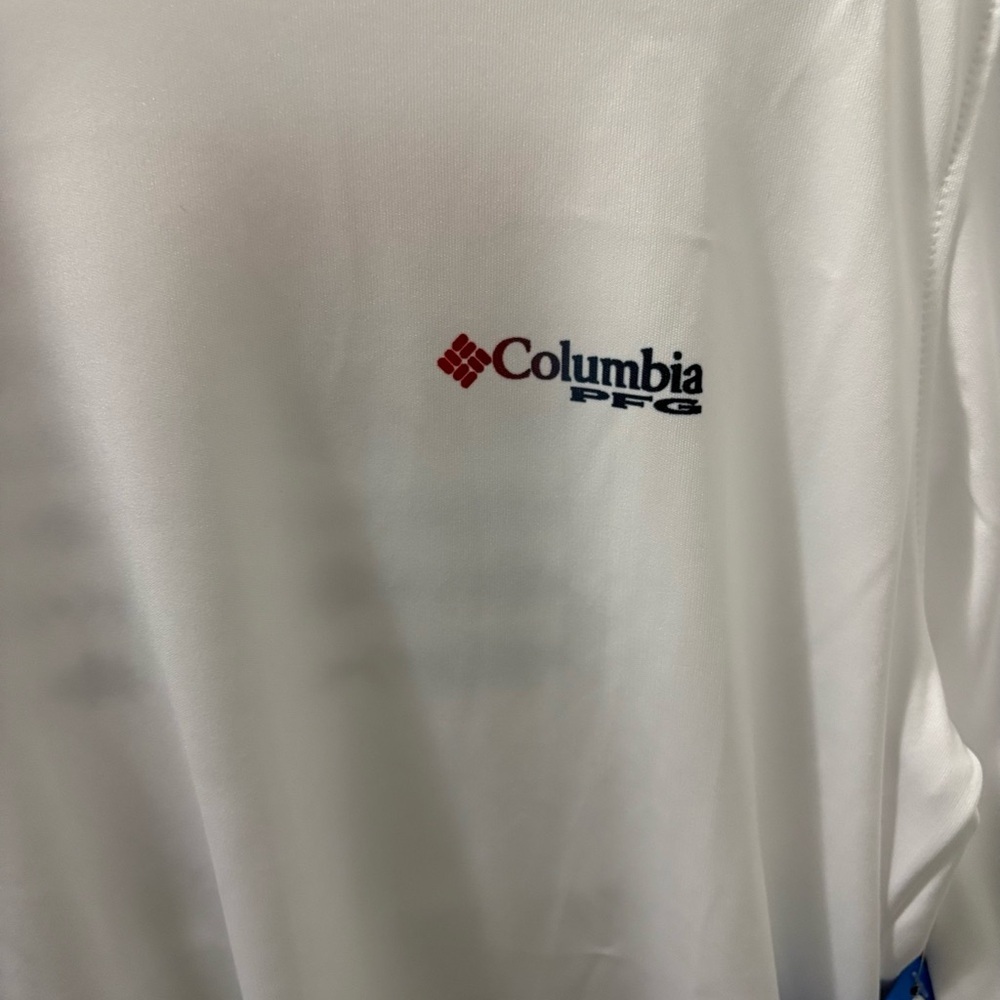 Columbia Women's Classic White Long Sleeve Tee - Picture 5 of 5